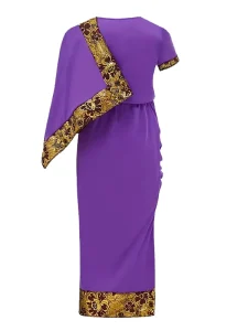 Children’s Bollywood Princess Ethnic Flowery Sari Costume