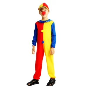 Children’s Carnival Halloween Clown Cosplay Costume