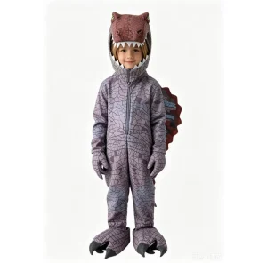 Children’s Dinosaur Halloween Cosplay Costume for Role-Playing Parties