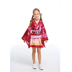 Children’s Geisha Japanese Kimono Costume