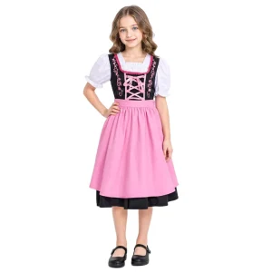 Children’s German Beer Festival Maid Dress Cosplay Costume
