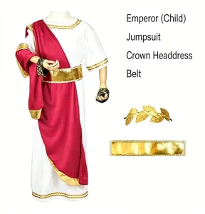 Children’s Greek Prince Roman King Cosplay Stage Costume