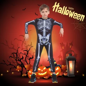 Children’s Skeleton Ghost Halloween Costume
