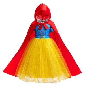 Children’s TV Movie Style Dress Costume Girls Cosplay Christmas Birthday Gown Princess Dress