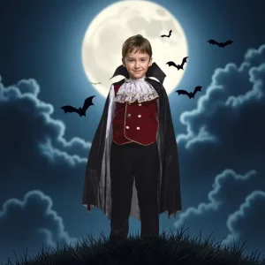 Children’s Vampire Costumes and Party Cosplay Outfits European and American Style