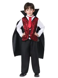 Children’s Vampire Prince Halloween Cosplay Outfit