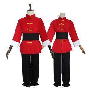 Chinese Martial Arts Boxing Tai Chi Suit Polyester Unisex Halloween TV and Movie Costume Roleplay Outfit