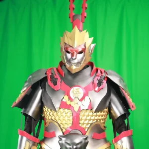 Chinese Monkey King Sun Wukong Large Robot Performance New Year Costume Suits Black Myth