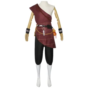 Chinese Mythology Game Theme Black Myth Wukong Cosplay Black Wind King Deluxe Suit Halloween Stage Performance