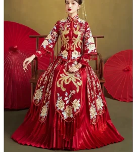 Chinese Qipao Wedding Dress Cheongsam