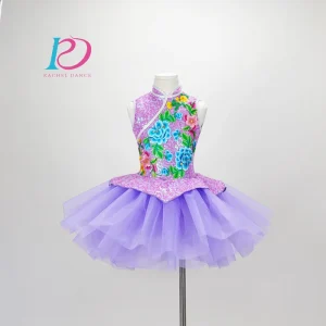 Chinese Style Adults Children Elegant Antique Stage Dress Folk Dance Costumes