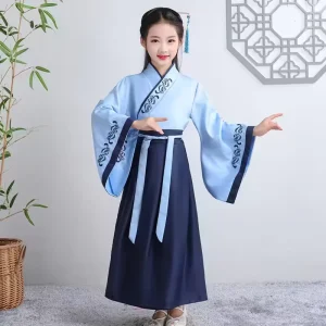 Chinese Style Stage Performance Costume for Children Hanfu
