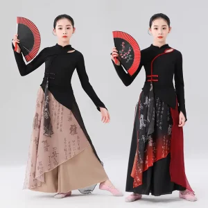 Chinese Traditional Hanfu Dress for Summer and Autumn