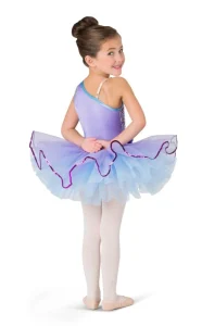 Christmas Kids Girls Stage Dance Performance Wear Sequins Ballet Jazz Dance Costume