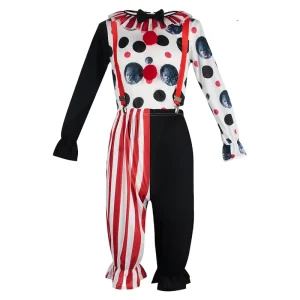 Circus Clown Puppy Costume for Halloween, Amusement Parks and Stage Performances