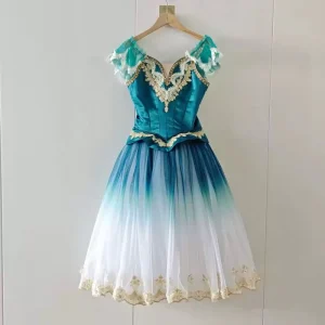 Classical Ballet Costumes for Girls and Women Romantic Long Tutu Performance Dress