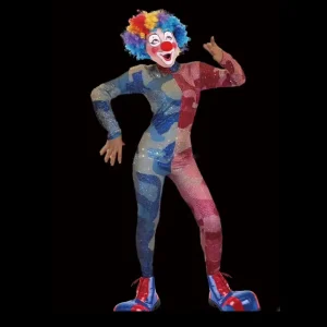 Clown Jumpsuit Play Modeling Sitcom Dance Stage Performance Host bar Performance Catwalk Costumes