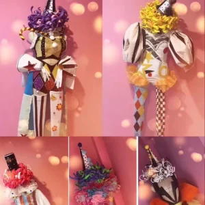 Clown Parade Costume for Dancer Performances, Cosplay Parties, and Dance Wear