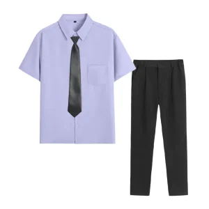 College Style School Uniform Costume Set for Middle and High School Students Poetry Recitation