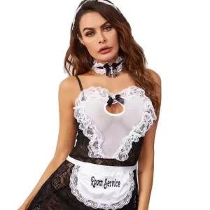 Cosplay Costumes Maid Uniform Temptation Sexy Lingerie Halloween Costumes for Women