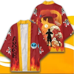Custom 3D Digital Printing Anime Character Japanese Kimono for Men High Quality Traditional Japanese Wave Happi Coats