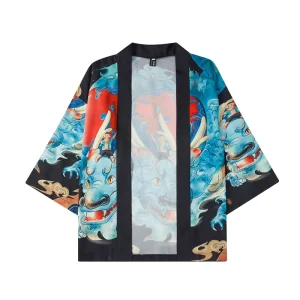 Custom Design YUKATA Popular Wahuku Cardigan 3D Sublimated Printing Happi Coats Japanese Kimono for Women