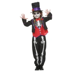 Custom Ghost Cosplay Costume Role Party Halloween Cosplay Mexicon Clothing Black Cosplay for Kids The Day of the Dead