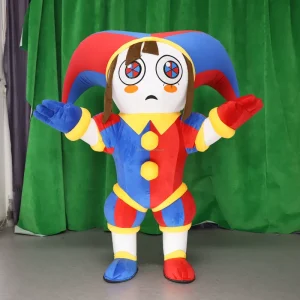 Custom Inflatable Circus Clown Mascot Costume Adult Size