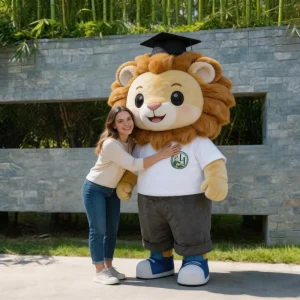Custom Mascot Costume Plush Animal Character Mascot Set. Suitable for Adult Performance Events Brand Promotion Advertising