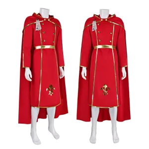 Custom Medieval Hooded Cloak Robe Priest Friar Costume