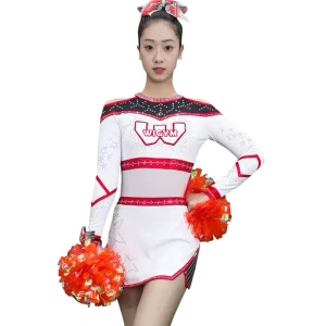 Customized Adult and Children’s Cheerleading Performance Costume for Girls Campus Games Set