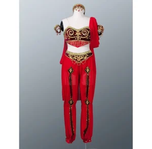 Customized Arabic Style Indian Belly Dance Costume for Girls and Women