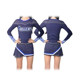 Customized Cheer and Dance Cheerleader Costumes Youth Girls Cheerleading Uniform