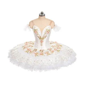 Dance Costumes Classical Romantic Customized Ballet Dress Soft Ruffles Tailor made Sling Gabriella Variation Swing Dress Ballet