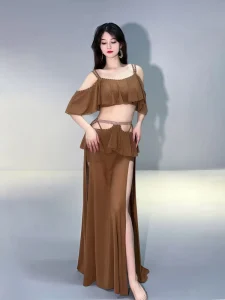 Designer Inspired Carnival Belly Dance Performance Costumes Christian Dance Attire Belly Dance Dress Carnival Costume