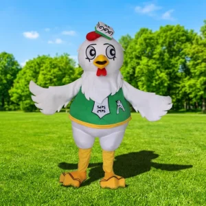 EVA Green Adult Animal Cartoon Mascot Party Cosplay Costume for Halloween