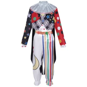 Echo Clown 2D Character Cosplay Costume, Polyester, Unisex Adult