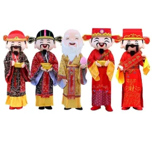 Efun MOQ 1 PC High Quality Custom Happy God of Fortune Mascot Cosplay Costume for Chinese New Year Show