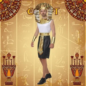 Egyptian Pharaoh Cosplay Costume for Adults