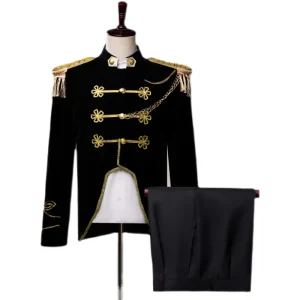 European Court Costume Stage Drama Costume New Year Party Drum Band Uniform