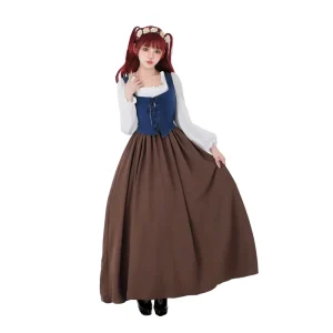 European Court Renaissance Dress Beer Festival Bavarian Dirndl Dress
