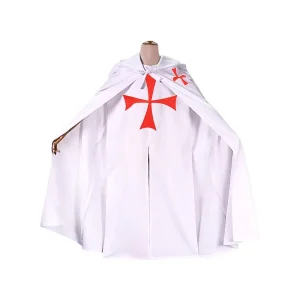 European Medieval Templar Cosplay Performance Costume