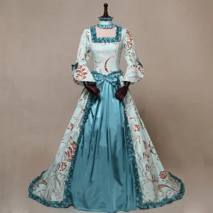 European Style Victorian Ball Gown Princess Stage Performance Photography Court Dress
