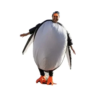 Factory Adult Halloween Penguin Inflatable Cosplay Costume