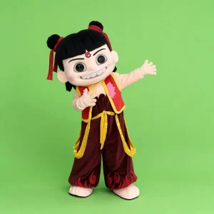 Factory Direct Custom Latest Launched Products Chinese Mythological Figure Nezha Mascot Adult Costume