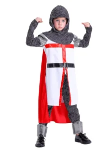 Factory Medieval Renaissance Knight Cloak Crusader Robe Templar Cosplay Costume
