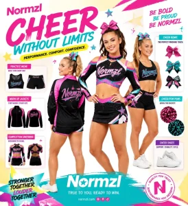 Factory One Stop Service Cheer Team Uniform Full Set Custom Cheerleading Costume Sets