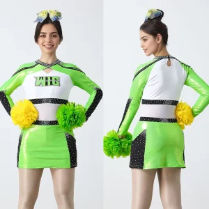 Factory Professional Custom Cheerleading Uniforms Dance Clothes Classic Cheerleading Costumes Unisex Adult Digital Custom Logo