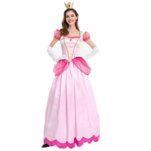 Fairy Tale Princess Dress Role-Playing Costume in Pink