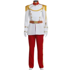Fancy Halloween Party Adult Men Royal Gown Prince Charming Costume Adult DISP 006